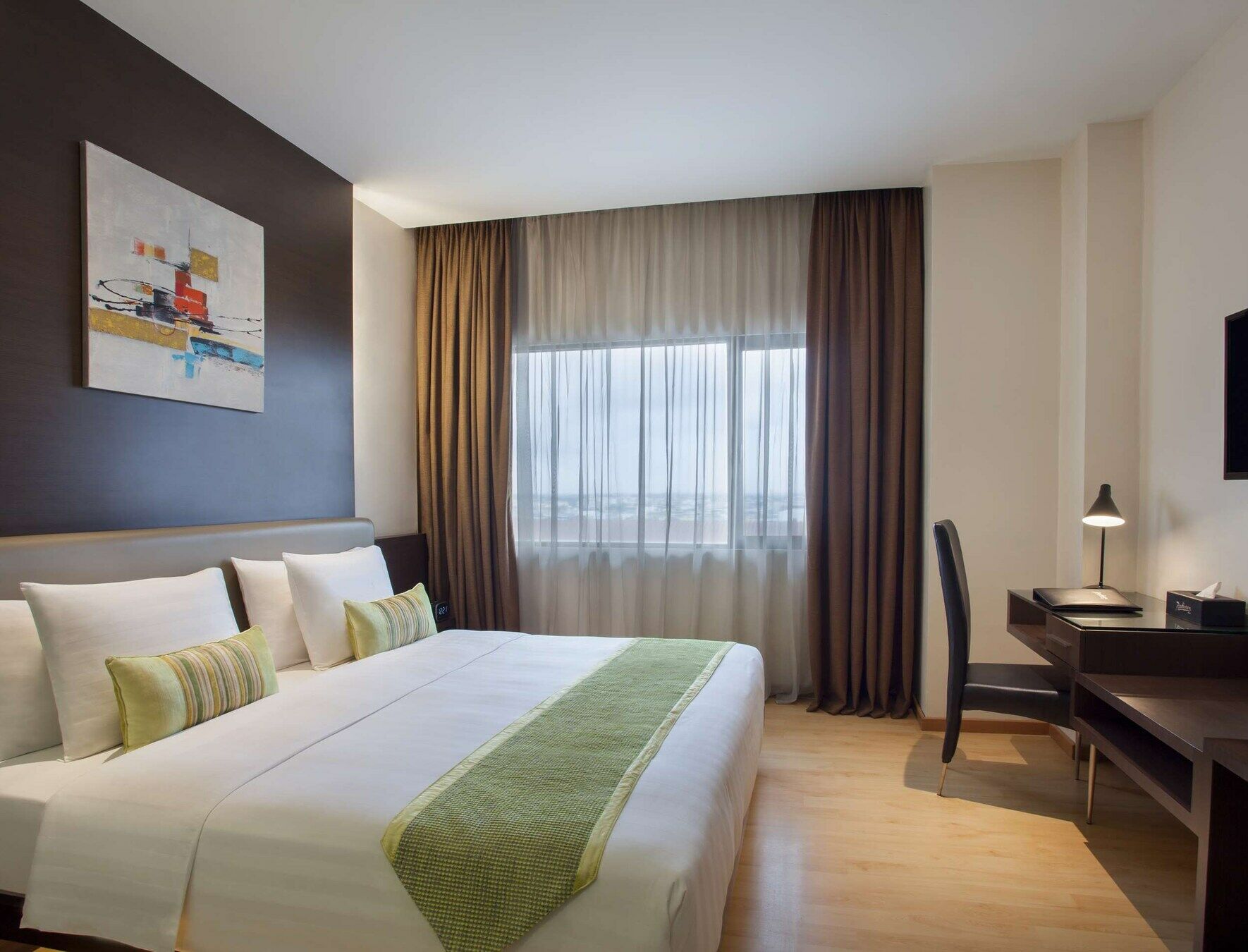 Aiho Hotel Medan Chambre photo