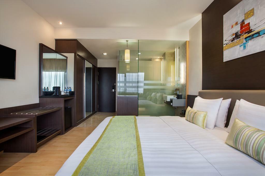 Aiho Hotel Medan Chambre photo